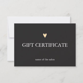 Elegante Grijs Witte Nep Gouden Hart Schoonheidssa