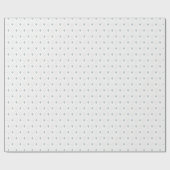 Elegante grijze en gouden Argyle geschenkverpakkin Cadeaupapier (Vlak)