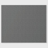 Elegante Grijze Monochromatische  Bloemen Damasks Cadeaupapier (Vlak)