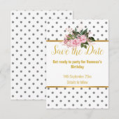 ELEGANTE GRIJZE WITTE ZWARTE Plek ANTWOORD RSVP KA (Voorkant / Achterkant)