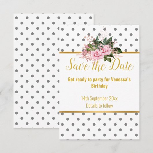 ELEGANTE GRIJZE WITTE ZWARTE Plek ANTWOORD RSVP KA (Voorkant / Achterkant)