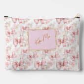 *Elegante grillige gepersonaliseerde Coquette Bow Etui (Achterkant)
