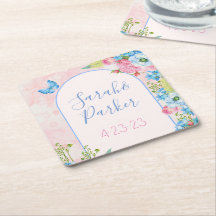 Elegante grillige lente bloemen bruiloft