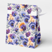 Elegante grillige panty betegeld bedankdoosjes (Achterkant)