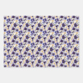 Elegante grillige panty betegeld inpakpapier vel (Voorkant 2)