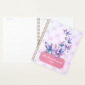 elegante, grillige vlinderthema aangepaste planner (Display)