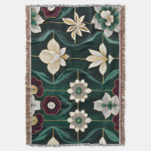 Elegante Groen Deken (Voorkant Verticaal)