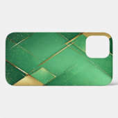 Elegante groene abstracte achtergrond met glinster Case-Mate iPhone case (Achterkant (horizontaal))