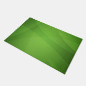 Elegante Groene Abstracte Deurmat (Schuin)