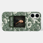 Elegante groene anemoon 10e verjaardagscadeau Case-Mate iPhone case (Achterkant (horizontaal))