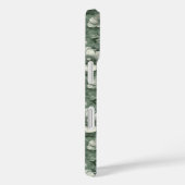 Elegante groene anemoon 10e verjaardagscadeau Case-Mate iPhone case (Achterkant / Rechts)