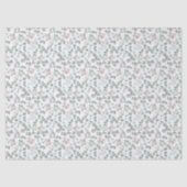 Elegante groene aquarel Eucalyptus Tissuepapier (Voorkant)