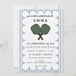 Elegante Groene Baby Shower Uitnodiging