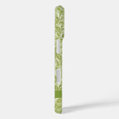 Elegante groene botanische afbeelding met eigen na Case-Mate iPhone case (Achterkant / Rechts)