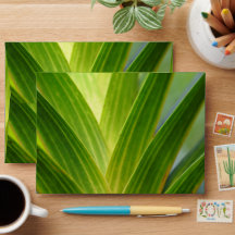 Elegante groene botanische trouw enveloppe