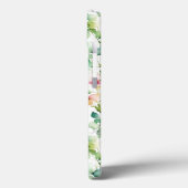 Elegante groene botanische waterverf wilde bloemen Case-Mate iPhone case (Achterkant / Links)