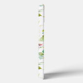 Elegante groene botanische waterverf wilde bloemen Case-Mate iPhone case (Achterkant / Rechts)