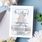 Elegante groene bruiloft foto sjabloon kaart