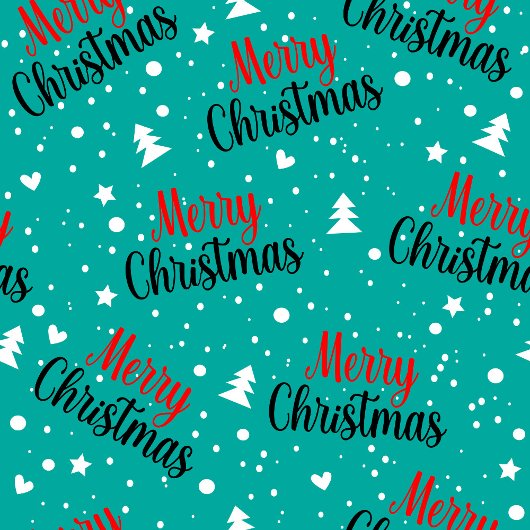 Elegante groene en rode kerstbelettering fleece