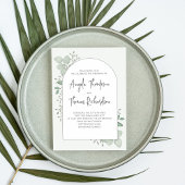 Elegante groene Eucalyptus bladeren groen groen bl Kaart