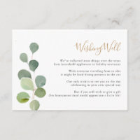 Elegante groene eucalyptuswensput