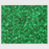 Elegante groene folie cadeaupapier (Vlak)