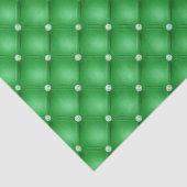 Elegante groene folie tissuepapier (Detail)