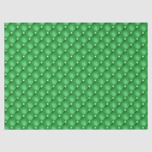 Elegante groene folie tissuepapier (Voorkant)