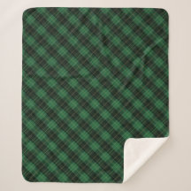 Elegante groene geruite Kerst