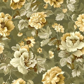 Elegante groene gouden worp botanische chic accent fleece deken