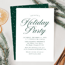 Elegante groene kalligrafie script vakantiefeest kaart