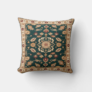 Elegante groene Kilim-Kussens: transformeer uw rui Kussen