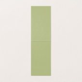 Elegante groene krans Waterverf gepersonaliseerd Kaart (Binnenkant ongevouwen)