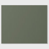 Elegante groene strepen in bos tint cadeaupapier (Vlak)
