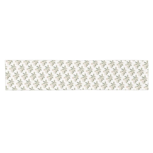 Elegante groene tafelloper (Horizontaal)