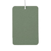 Elegante groene textuur auto luchtverfrisser ontwe (Voorkant)