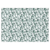 Elegante groene toiletland kerst tafelkleed (Voorkant (Horizontaal))