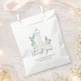 Elegante Groene Trouwjurk Bruidscadeau Shower Bedankzakje
