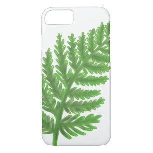 Elegante groene waterverf varens bos bladeren Case-Mate iPhone case