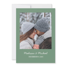 Elegante groene winter botanische krans bruiloft