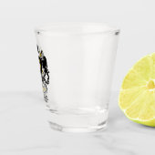 Elegante Groomsmen Gift Lion Knight Badge Shot Glas (Rechts)