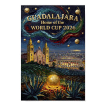 Elegante Guadalajara Voetbal Kunst 2026 Stadion