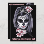 Elegante halloween cinco de mayo suiker schedel (Voorkant / Achterkant)