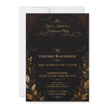 Elegante Halloween-feestviering