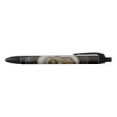 Elegante hamsa hand zwarte inkt pen (Bovenkant)