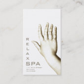 Elegante Hand & Voet SPA, Manicure, Pedicure Visitekaartje (Voorkant)