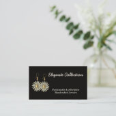 elegante handgemaakte Visitekaartjes voor juwelen (Staand voorkant)