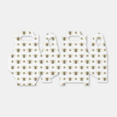 Elegante handgeschilderde Waterverf bijen Bedankdoosjes (Uitgevouwen)