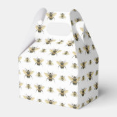 Elegante handgeschilderde Waterverf bijen Bedankdoosjes (Voorkant Zijde)