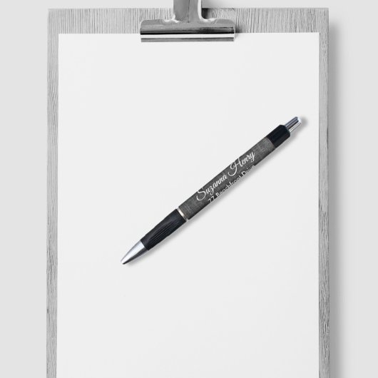 Elegante handgeschreven retouradres Makelaar Pen